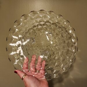 Vintage Fostoria Footed 12" Cake Plate